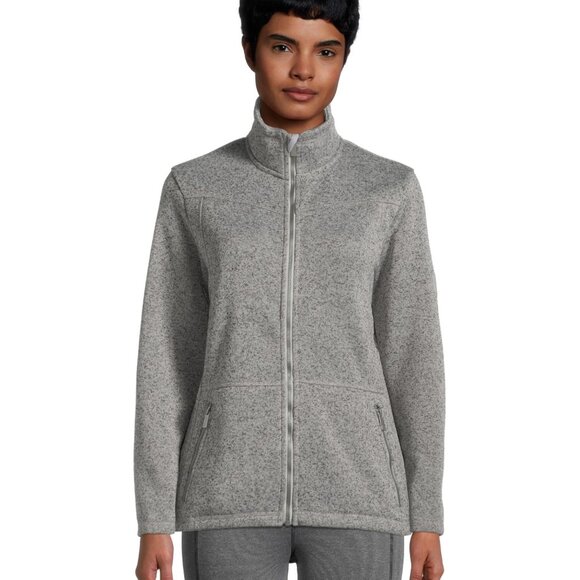 McKINLEY Womens Xlarge Rubin II Fleece Jacket Grey - Picture 1 of 16